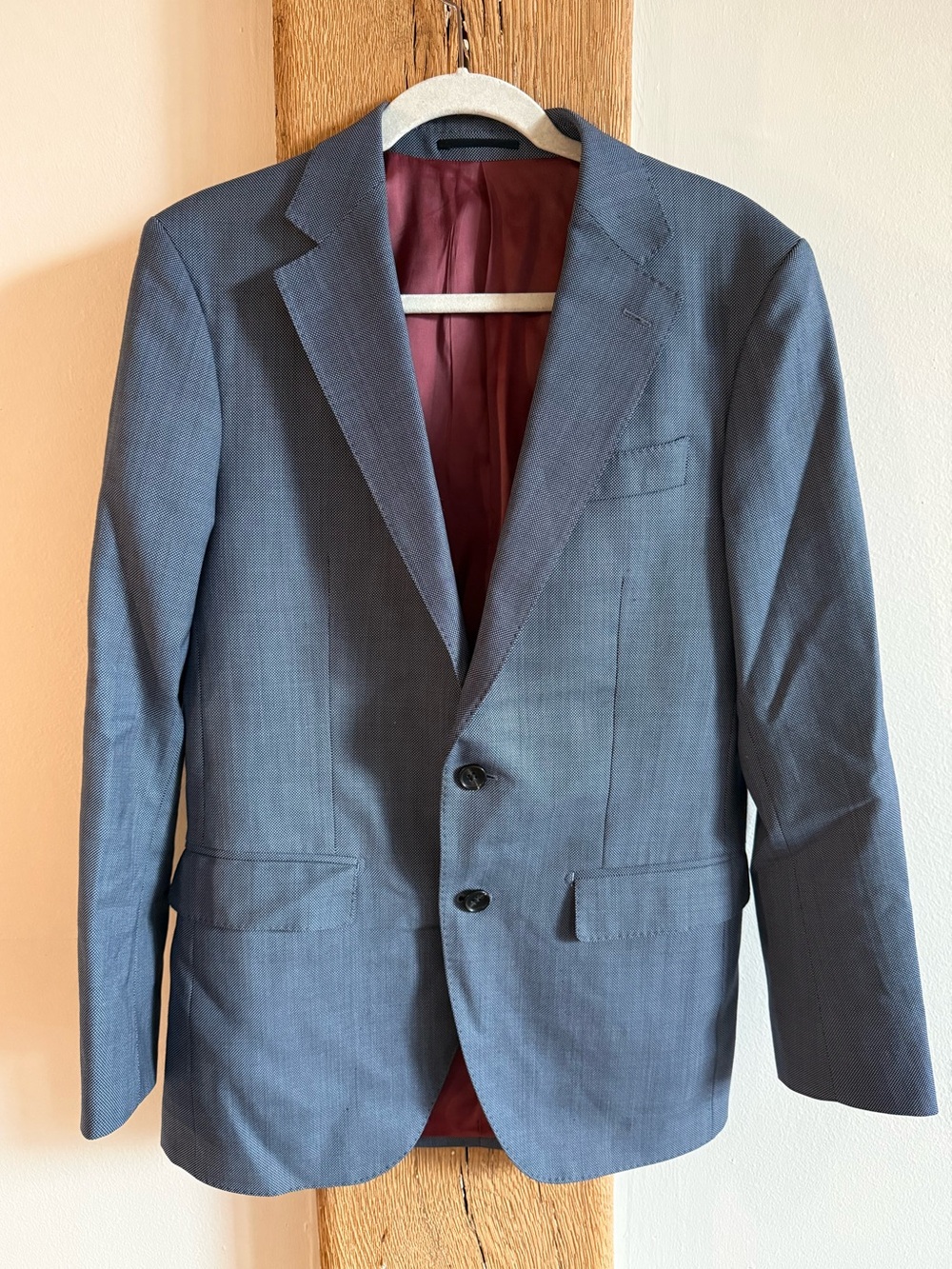 Spier &‎ Mackay Suit Jacket 38 Slim Blue Contemporary Blazer